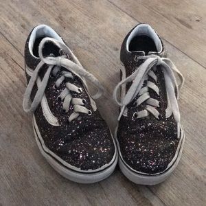 Kids sz 2.5 Sparkle Vans